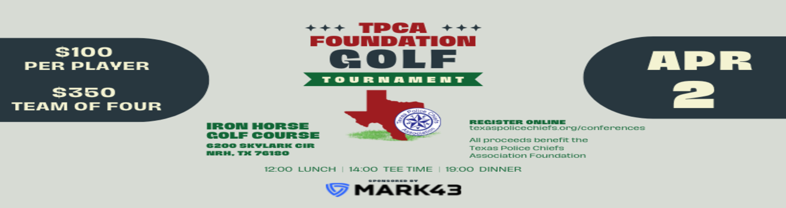 TPCA Golf Tournament April 2, 2023