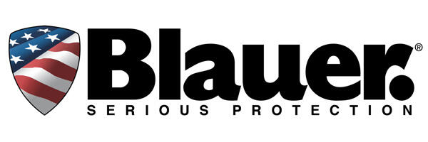 Blauer Serious Protection Icon.